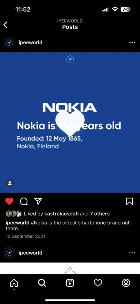 Like an Instagram Post