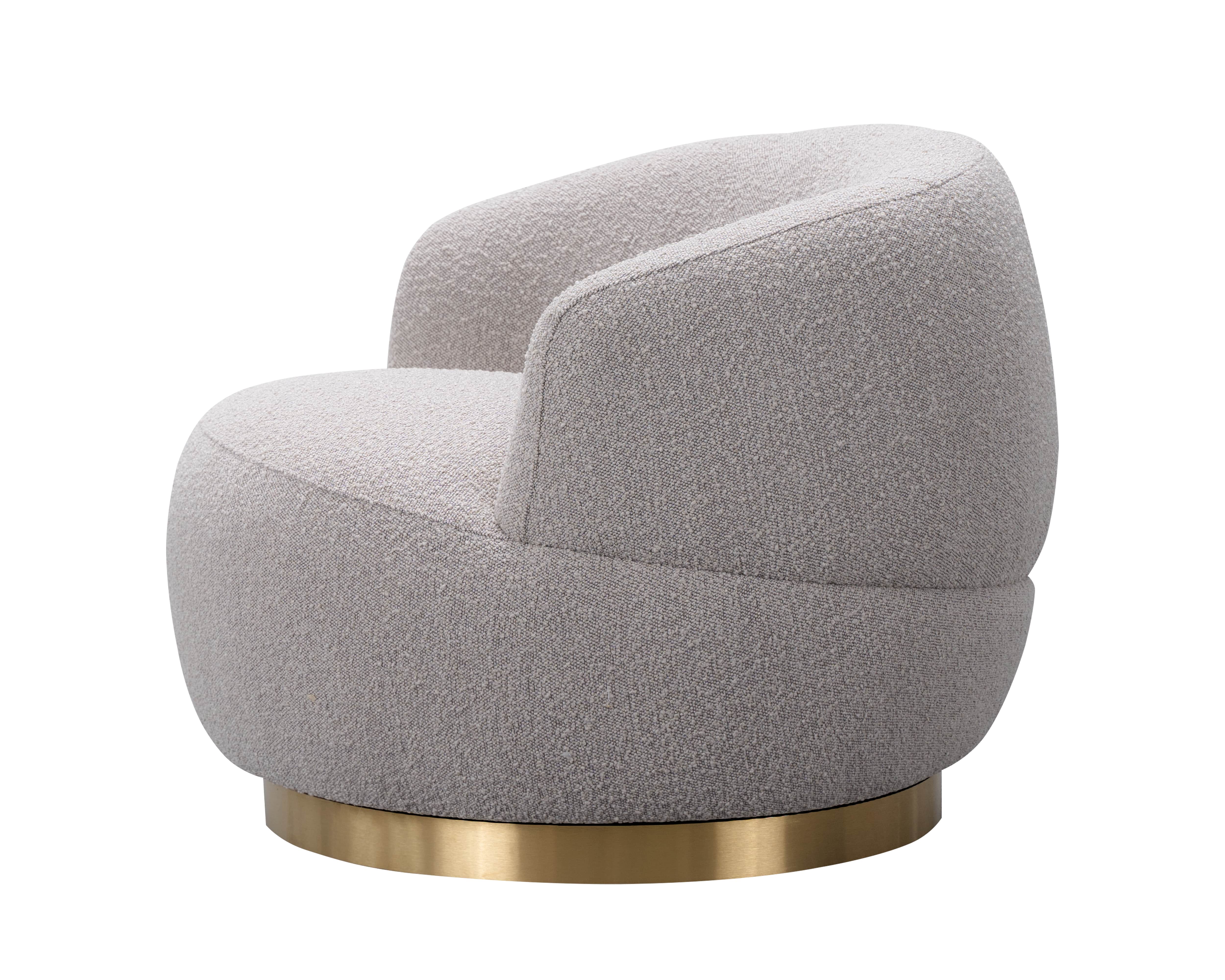 Vitale Occasional Chair Chair  -  Boucle Taupe