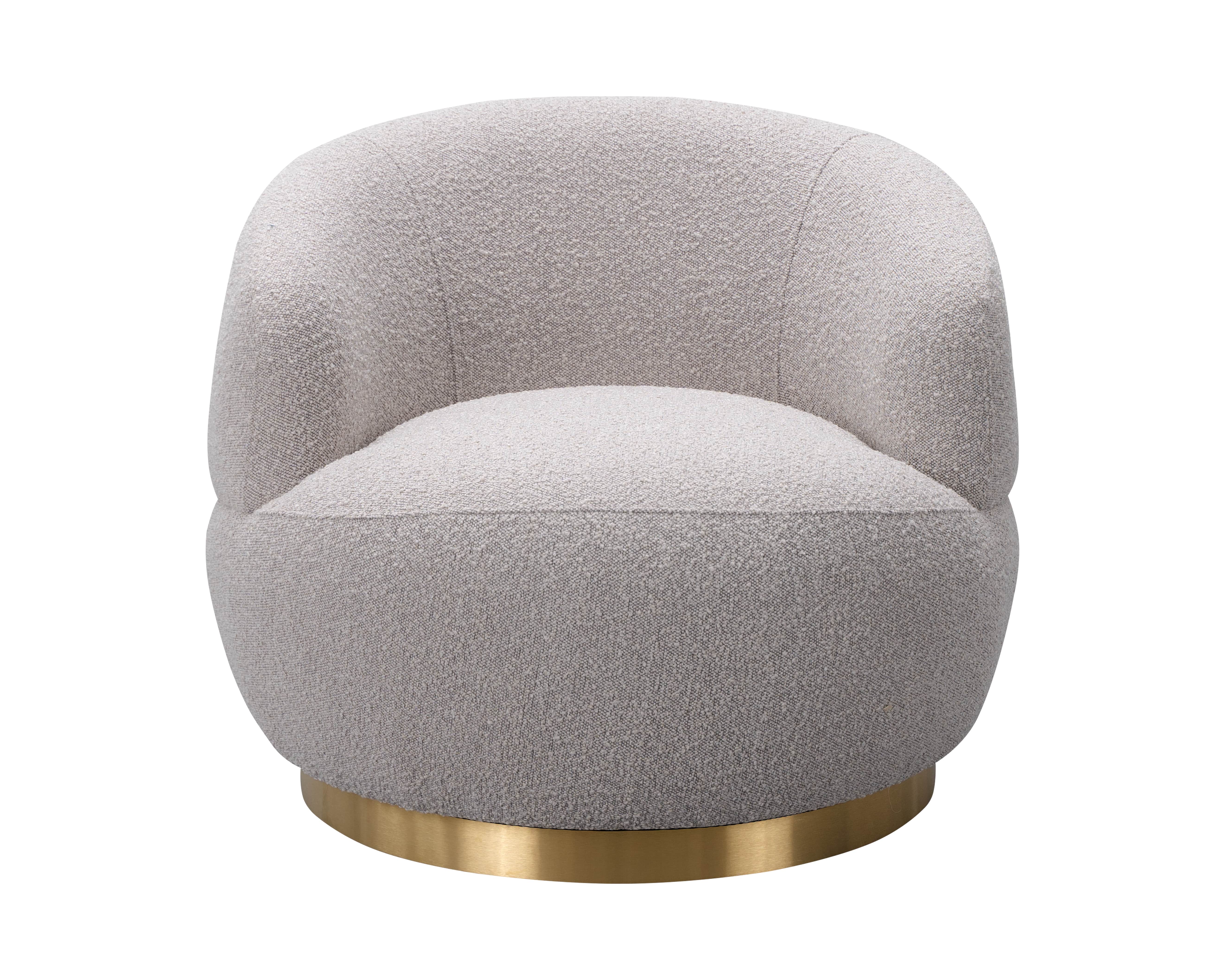 Vitale Occasional Chair Chair  -  Boucle Taupe