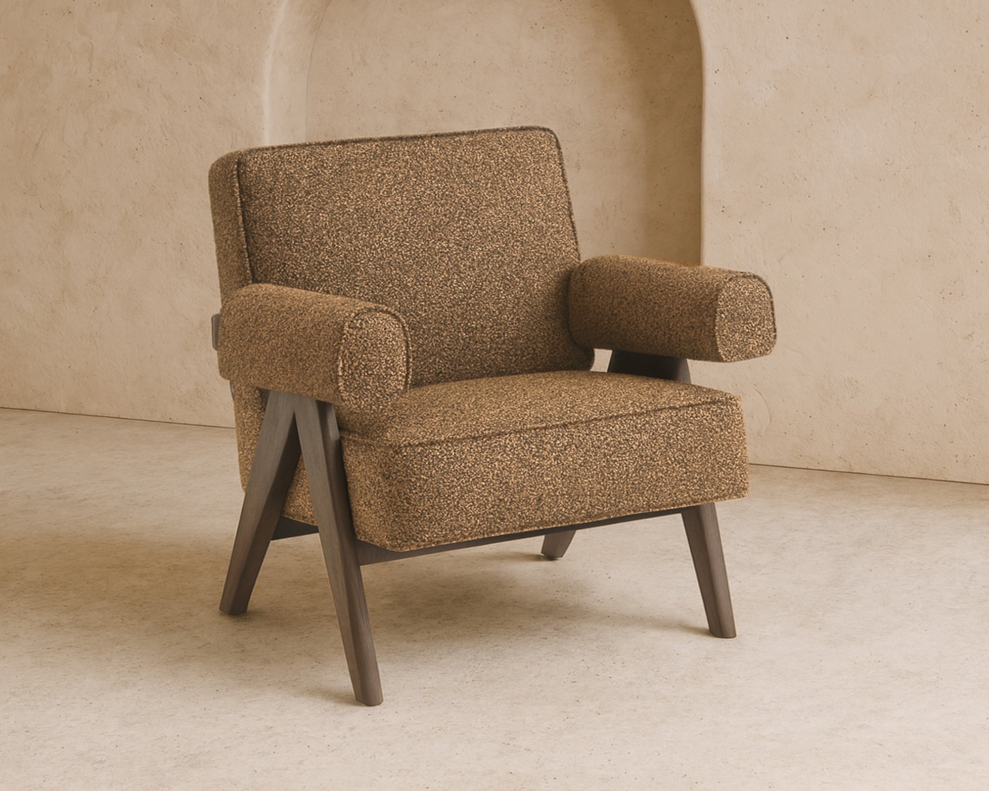 Harper Occasional Chair (Crib 5) - Capela Fennel Seed