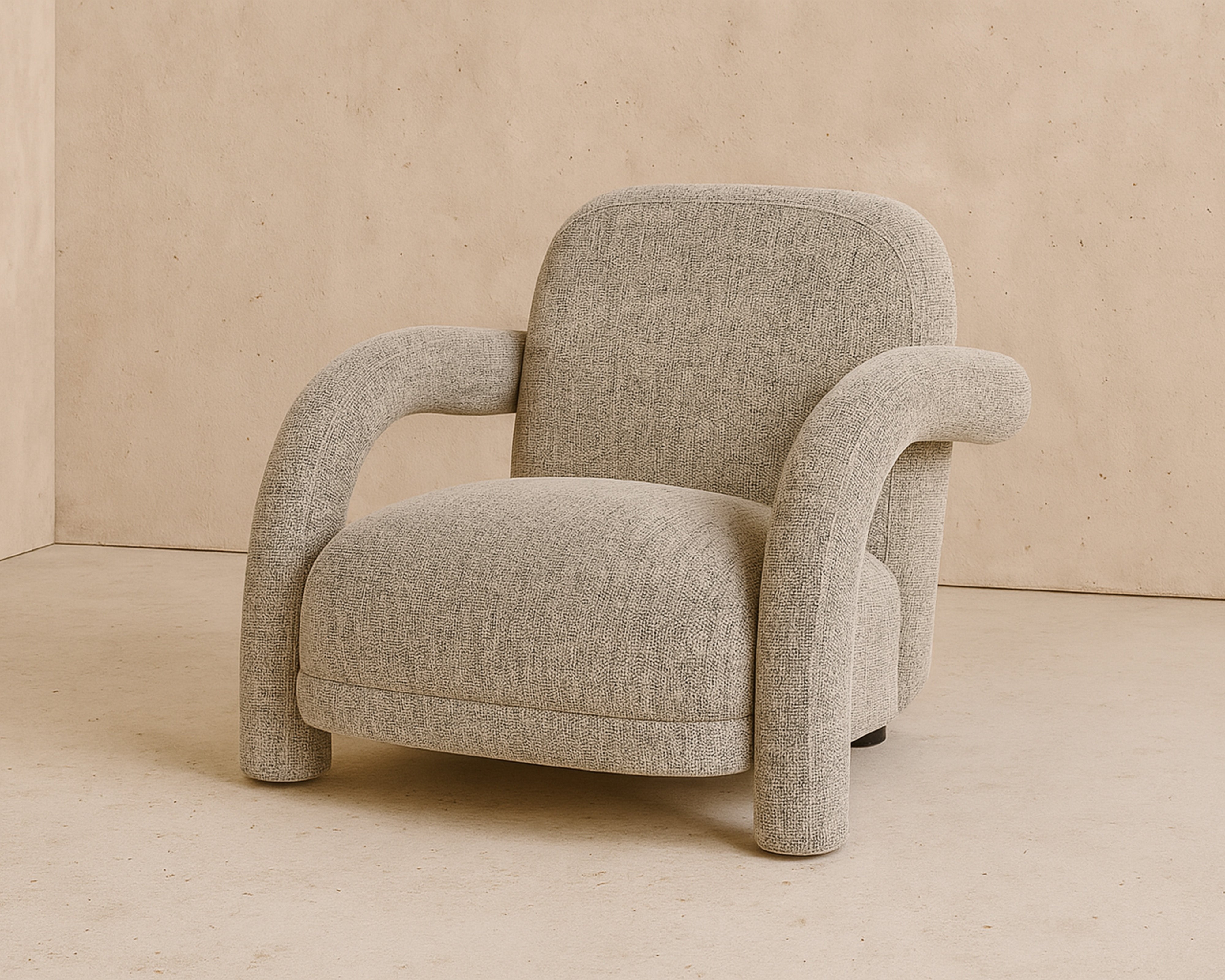 Orsay Occasional Chair (Crib 5) - Colmer Silver Grain