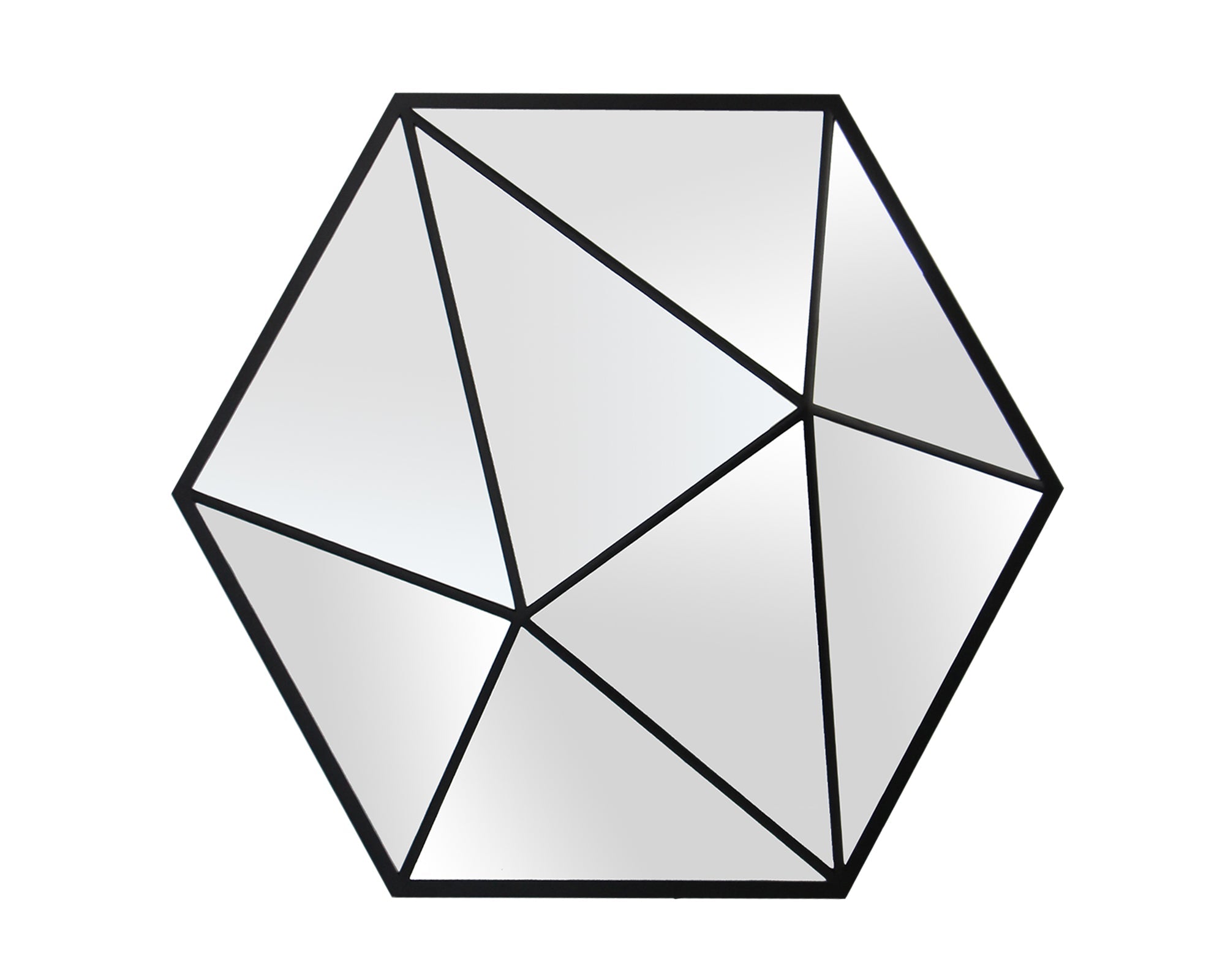 Caos Mirror - Silver/Black